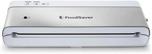 FoodSaver VS0100X compact vacuum sealer, roll, bags and handheld hose accessory