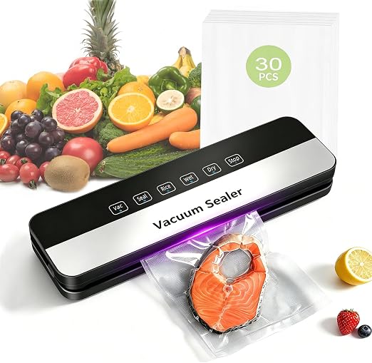 Compact 300mm AU-plug vacuum sealer